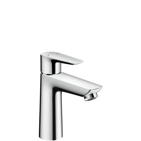 hansgrohe Talis E single-lever basin mixer 110, without pop-up waste, 112mm projection