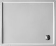 Duravit Starck Slimline rectangular shower tray, 120x100 cm, white
