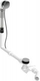 Duravit drain and overflow set Quadroval 792202, chrome
