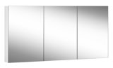 Schneider EASY Line Comfort mirror cabinet, 3 equal-sized double mirror doors, 150x70x12cm, 177.151.