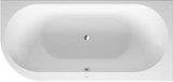 Duravit bathtub Darling New 190x90cm, corner right, 700247, with acrylic cover and frame