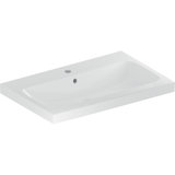 Geberit iCon Light washbasin, 75 cm x 48 cm, with tap hole, with overflow,501835