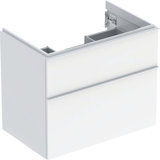 Geberit iCon vanity unit for washbasin, 2 drawers, 74x61,5x47,6 cm, 502304