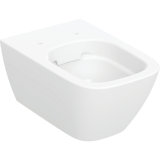 Keramag Smyle Square washdown WC, rimless, wall-hung, 4.5/6l, closed form