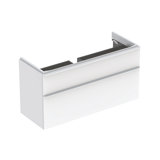 Geberit Smyle Square vanity unit, 500.355., 1184x617x470mm, with 2 drawers