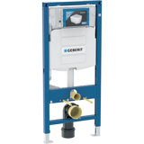 Geberit Duofix wall-hung WC, 112cm, with Sigma concealed cistern UP320