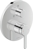 Duravit C.1 single lever shower mixer concealed, round rosette, 2 consumers, hand/head shower diverter, C14210...