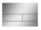 TECE WC push plate TECEsquare II metal for dual flush technology