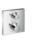 hansgrohe ShowerTablet Ecostat Square Thermostat, flush-mounted, 2 consumers