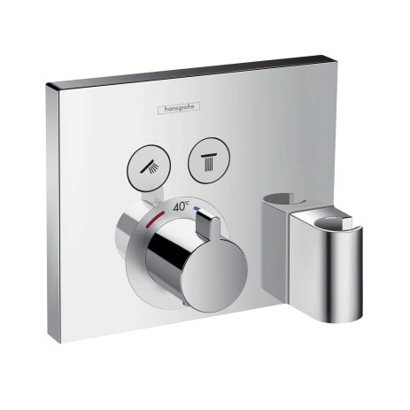 Hansgrohe Showerselect Thermostat, Unterputz, 2 Verbraucher, 15765000, Chrom - 15765000