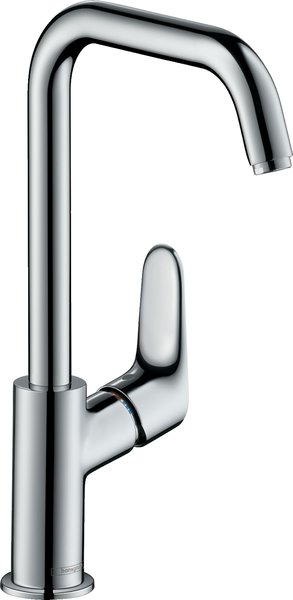 Hansgrohe Focus single lever washbasin mixer 240 with 120 degree swive...