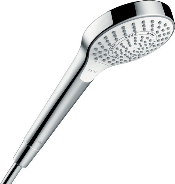 Hansgrohe Croma Select S hand shower Multi EcoSmart, 26801400, white/chrome