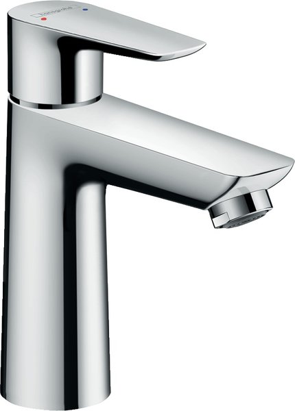 hansgrohe Talis E single-lever basin mixer 110, without pop-up waste, ...