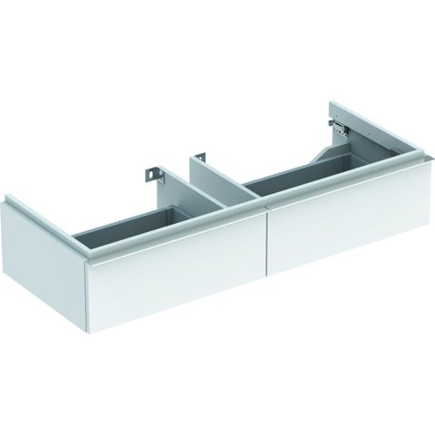 Keramag iCon Vanity unit 840120 1190x240x477mm, alpine high gloss