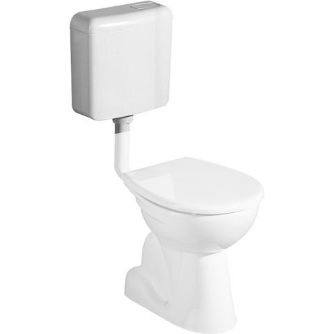 Keramag Renova Nr.1 Stand WC Flachspüler, Abgang innen senkrecht 201011