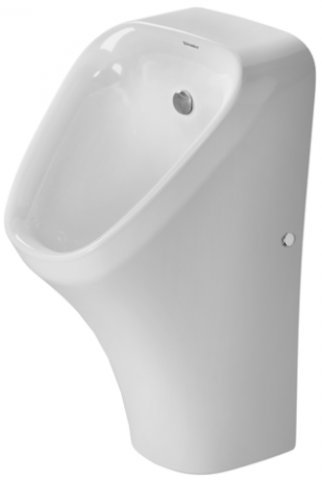 Duravit urinal DuraStyle, inlet from the rear with rinsing socket, wit...