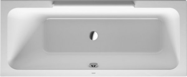 Duravit bathtub DuraStyle 160x70cm, backshrink left, 700292, built-in ...