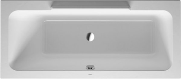 Duravit bathtub DuraStyle 170x75cm, backslide left, 700296, built-in v...
