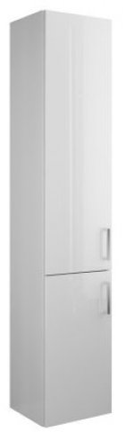Burgbad Eqio Tall cabinet with 2 doors, door hinge left, width: 350 mm