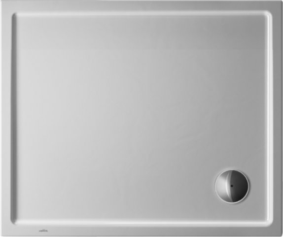 Duravit Starck Slimline rectangular shower tray, 90x75 cm, white