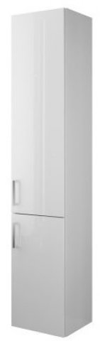 Burgbad Eqio Tall cabinet with 2 doors, door hinge right, width: 350 mm