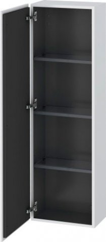 Duravit L-Cube semi-high cabinet width 400mm, depth 243mm, 1 door, right-hinged hinge