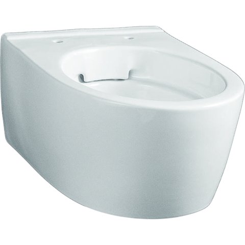 Keramag iCon xs washdown WC, short, 6l, wall hung, flush rimless, white 204070