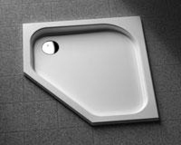 Koralle Fünfeck Duschwanne T200 90x127x6,0cm