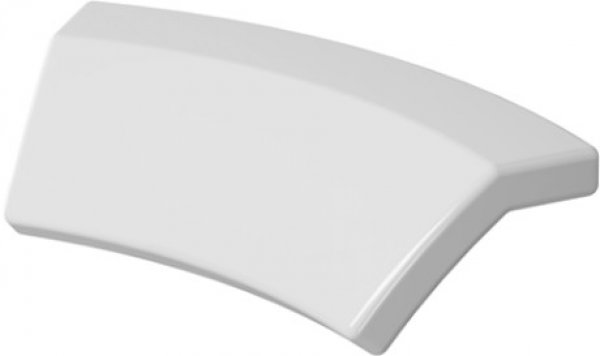 Duravit Darling New neck pillow, curved, white