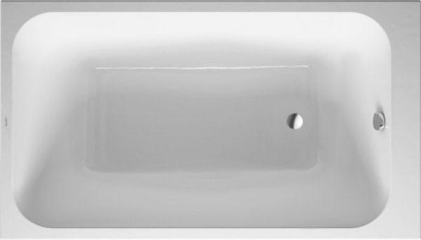 Duravit bathtub DuraStyle 140x80cm, 700233, built-in version