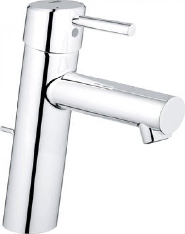 Grohe Concetto one-hand washbasin mixer, M-size with drain set