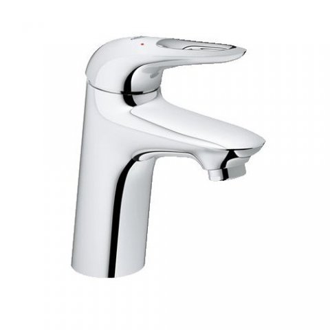Grohe Eurostyle single lever basin mixer, S-size without waste, open l...