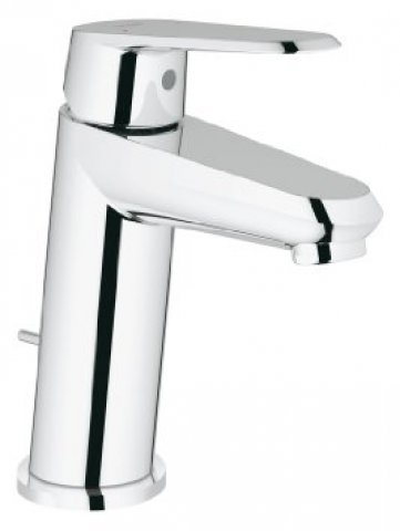 Grohe Eurodisc-Cosmopolitan single-lever basin mixer DN 15, S-size, with waste fitting