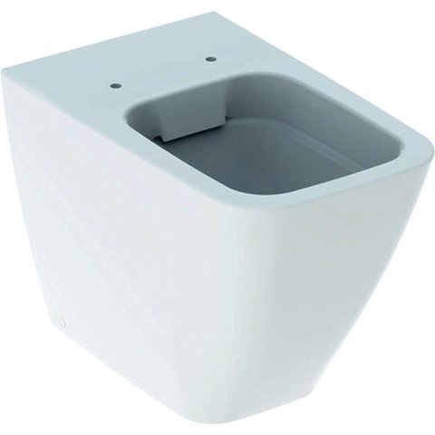 Geberit iCon Square Freestanding WC washer, flush with wall 211910, 6l, flush rimless, closed form