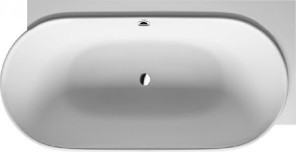 Duravit Luv bathtub corner right 185x95cm, seamless panelling, two bac...