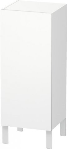 Duravit L-Cube Half high cabinet individual 1 door, 2 glass shelves, r...