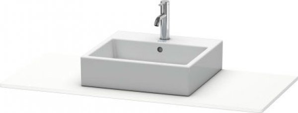 Duravit XSquare console 060F, 1200x 550 mm, 1 cut-out