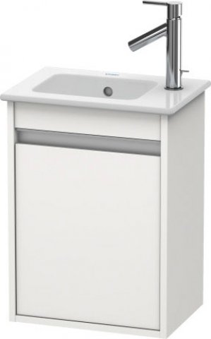 Duravit Ketho Vanity unit wall hung 6417L, 1 door, left hung, 400mm, f...