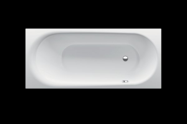 Bette Comodo bathtub, 170 x 80 cm, 1623-, lateral overflow in front