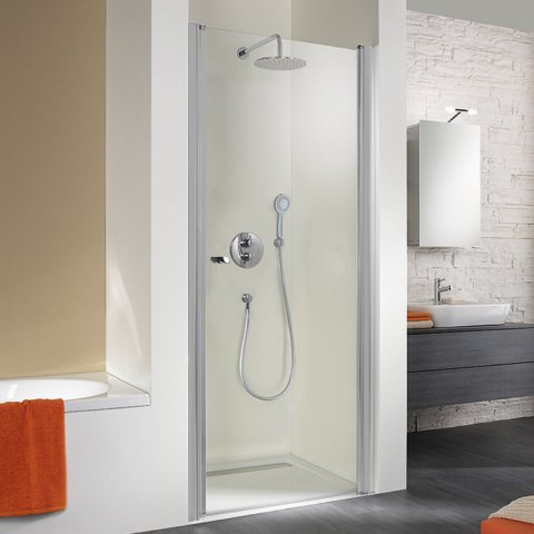HSK Exklusiv revolving door for niche, size: 80 x 200 cm, right-hand hinge