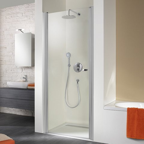 HSK Exklusiv revolving door for niche, size: 80 x 200 cm, left-hand hinge