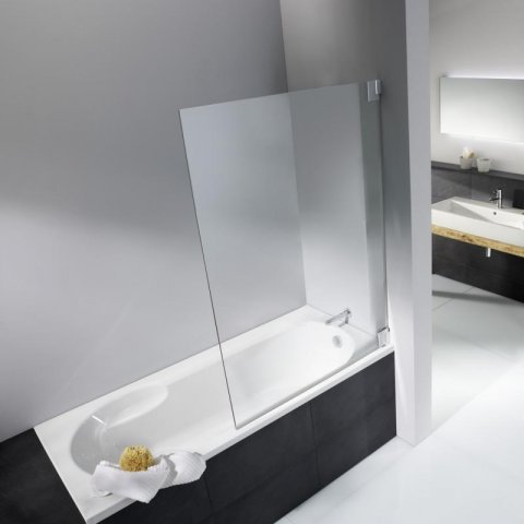 HSK K2 Bath tub attachment, 1 movable element, size: up to 100.0 x 150.0 cm, stop: right