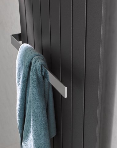 HSK towel rail 430 mm, open on one side, for Atelier Line and Alto des...