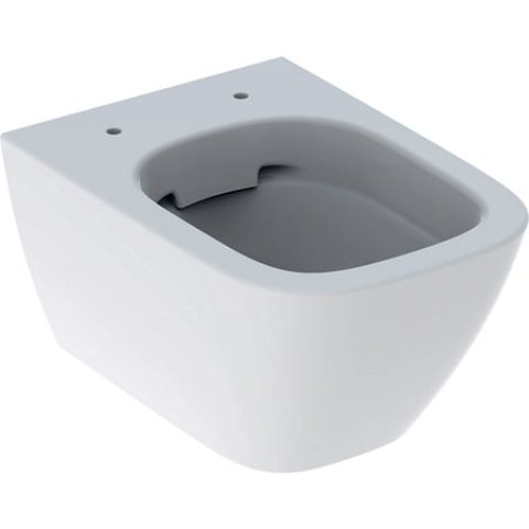 Geberit Smyle Square wall-mounted WC washer, shortened projection, closed form, rimfree 500379