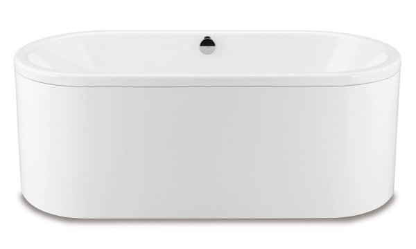 Kaldewei Classic Duo Oval, freestanding bathtub 113-7, 170x75x42 cm, w...