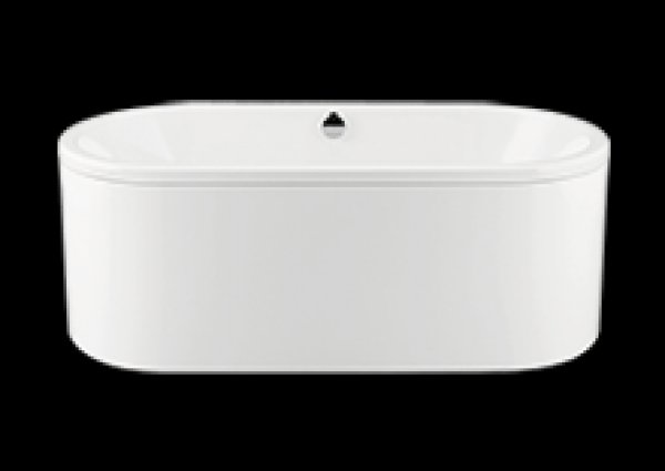 Kaldewei Classic Duo Oval, freestanding bathtub 111-7, 180x80x42 cm, with apron exterior color alpin...