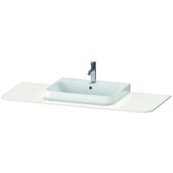 Duravit Happy D.2 Plus Console HP031K, 1300x550 mm, 1 cut-out in the m...
