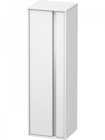 Duravit Ketho Tall cabinet 400x1320mm, 1257, 1 wooden door, left hinge