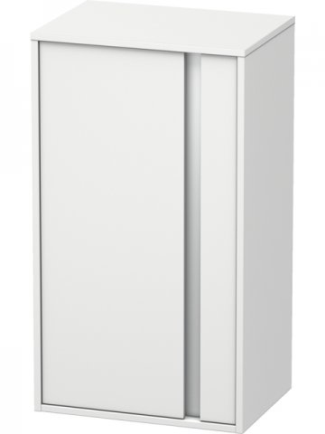 Duravit Ketho semi-height cabinet 1266, 1 wooden door, stop left, 500x...