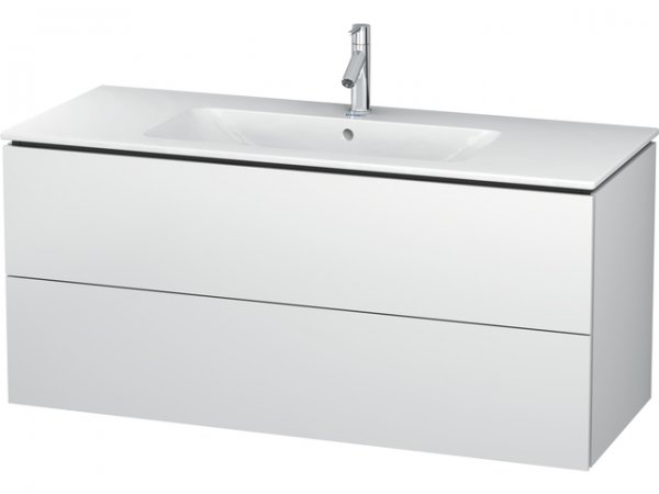 Duravit L-Cube Vanity unit wall-mounted, 2 drawers, width: 1220mm, for...